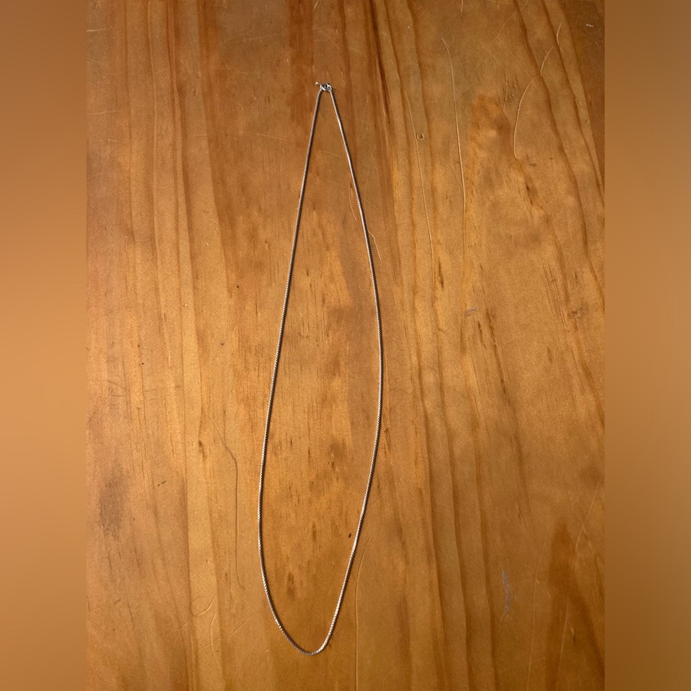 Silver necklace